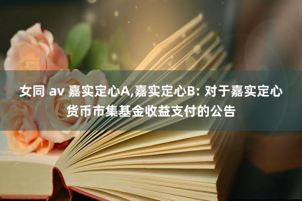 女同 av 嘉实定心A，嘉实定心B: 对于嘉实定心货币市集基金收益支付的公告